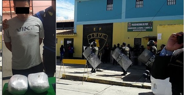 Áncash: detienen a sujeto con 3 kilos de marihuana por inmediaciones de cementerio de Caraz  