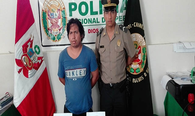 Policía captura a facineroso que vendía droga en parque de Nuevo Chimbote