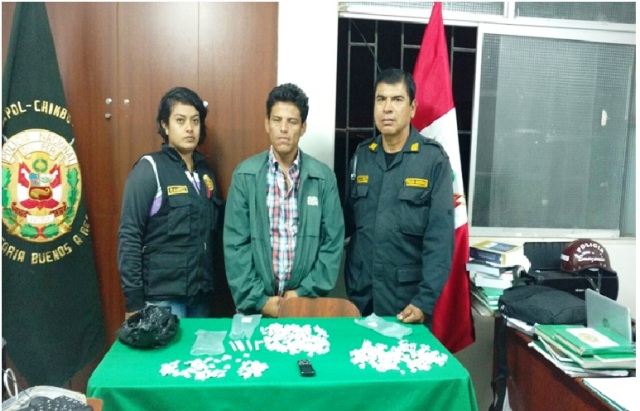 Atrapan a vendedor de droga del clan del “Cojo Calín” en Nuevo Chimbote