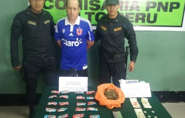 Chimbote: Allanan vivienda y detienen a presunto vendedor de droga en “Esperanza Alta”
