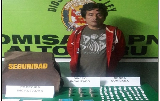 Chimbote: Sujeto guardaba droga por todos los ambientes de su vivienda en Miraflores Alto