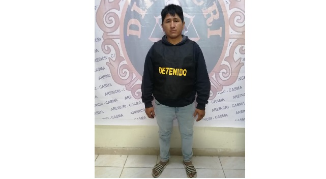 Ordenan seis meses de prisión preventiva contra sujeto que golpeó a un policía en Casma
