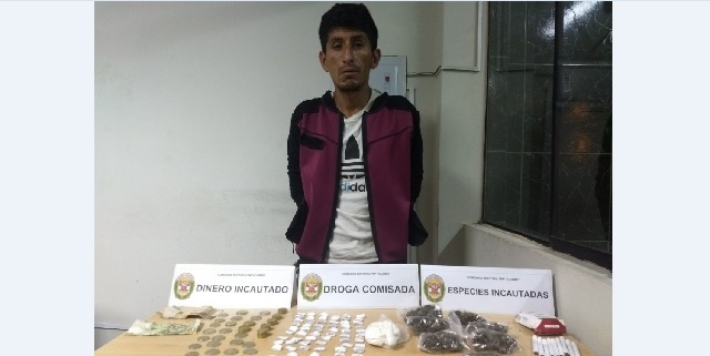 Detienen a inescrupuloso que vendía droga a menores de edad en una losa deportiva en Huarmey