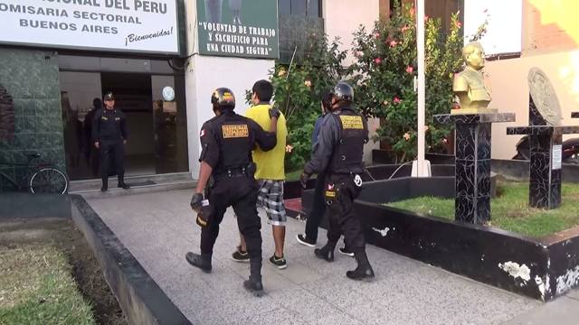 Atrapan a sujeto acusado de asaltar y herir a un mototaxista en Nuevo Chimbote