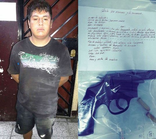 Policía interviene a 3 sujetos con droga y revólver en Nuevo Chimbote