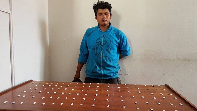 Sujeto con antecedentes de hurto agravado cayó con droga en Nuevo Chimbote