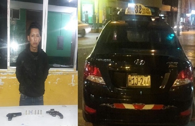 Cayó roba carros tras asaltar a mano armada a un transportista en Chimbote, otros 3 escaparon