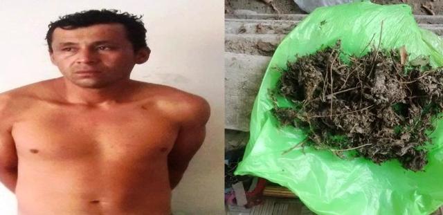 Allanan vivienda en Nuevo Chimbote y atrapan a microcomercializador de drogas