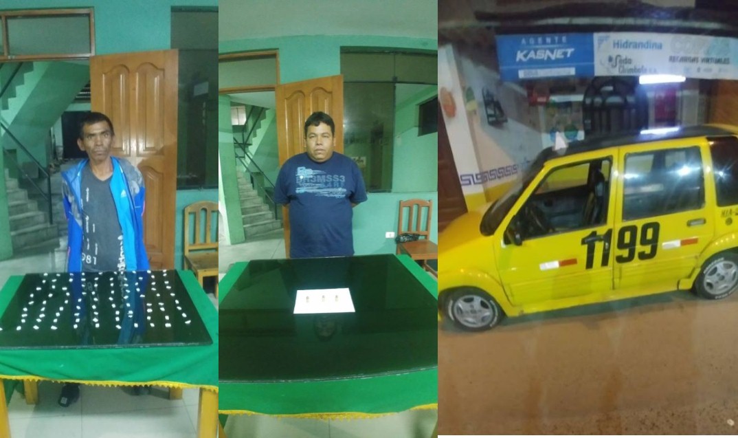 Chimbote: Efectivos policiales detienen a sujetos con PBC y tres municiones 