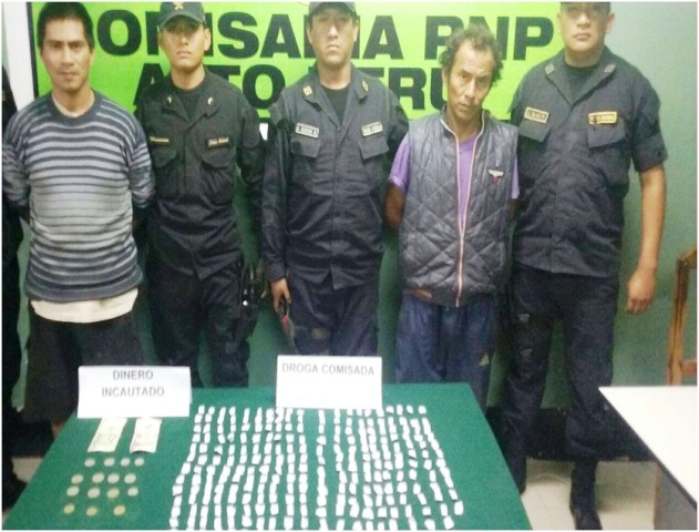 Policía atrapa a escurridizo vendedor de droga en la zona este de Chimbote