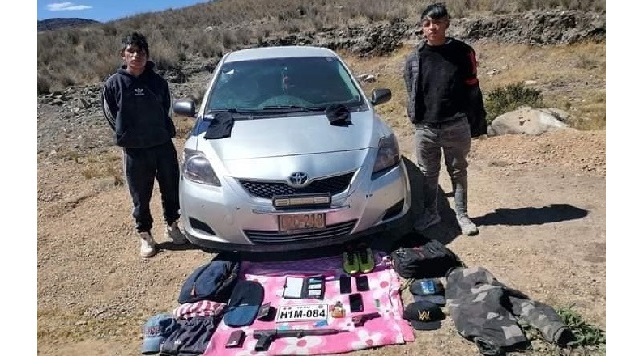 Áncash: detienen a hermanos acusados de pretender asaltar a transportistas en Aija