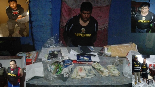 Detienen a 19 presuntos integrantes de “Los Pistoleros de Casma” implicados en extorsión, sicariato y otros delitos