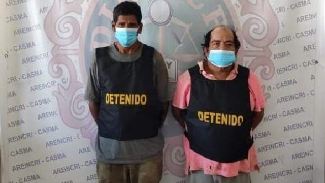 Sujetos fueron detenidos por presuntamente haber abusado de una niña en Casma
