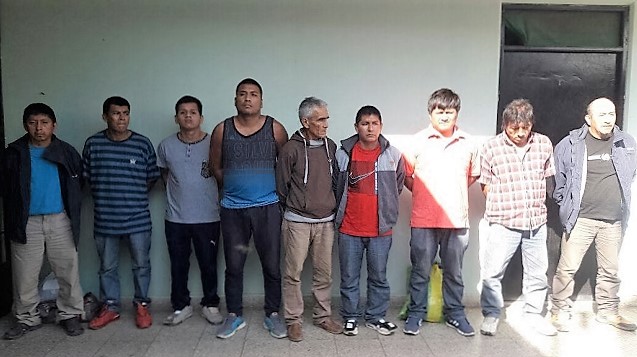 “Los Huachanos” capturados en Huarmey fueron recluidos en el penal de Cambio Puente
