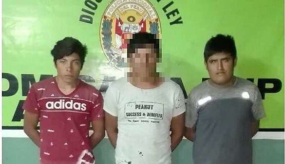 En tenaz persecución atrapan a 3 sujetos que se desplazaban en una moto robada en Chimbote