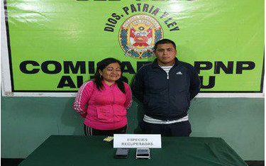 Exrecluso y su pareja fueron detenidos por robar un celular de 1,200 soles en Chimbote