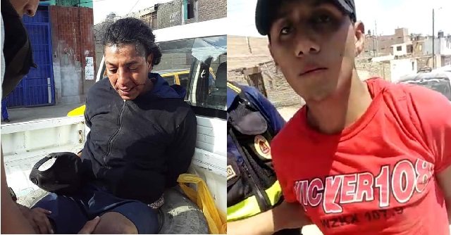 Atrapan a tres ladrones que robaban teléfonos celulares en Chimbote