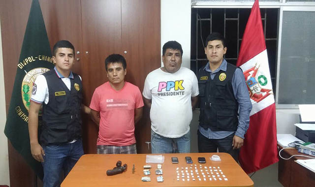 Policía captura a 2 integrantes de “Los Injertos del Cojo Calín” en Nuevo Chimbote