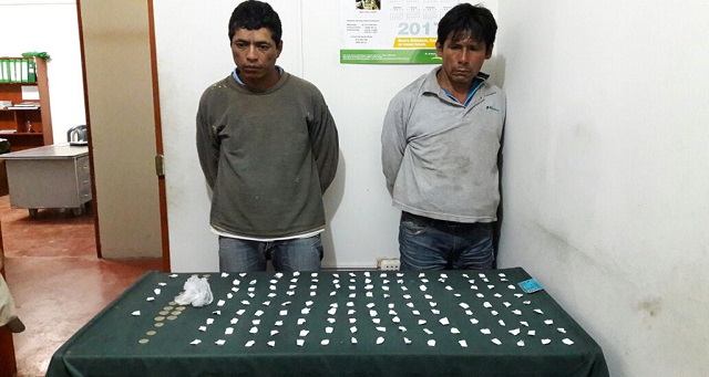 Intervienen a vendedor de droga en la zona “La Ladrillera” en Nuevo Chimbote