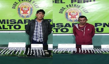 Cayeron dos escurridizos vendedores de drogas de la zona este de Chimbote