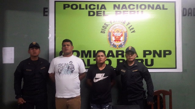 Capturan a sujetos acusados de asaltar a dos trabajadores en la zona este de Chimbote