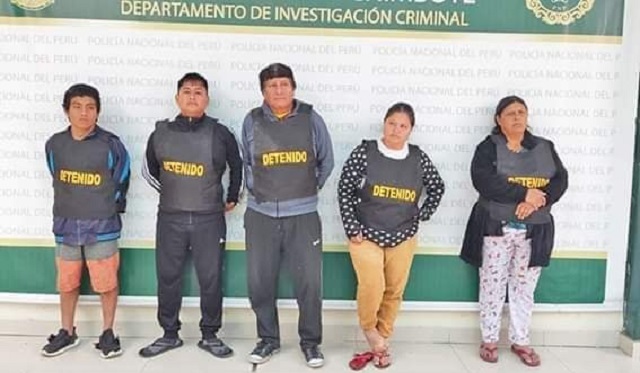 “Los Sanguinarios, la Nueva Sangre” dedicados a la extorsión y sicariato en el distrito de Santa