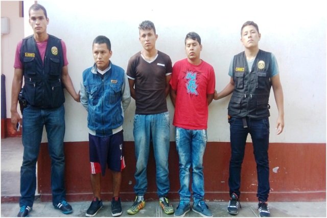 Capturan a 3 delincuentes que cuchillo en mano asaltaban en Nuevo Chimbote