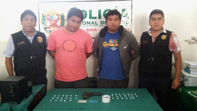 Detienen a 2 delincuentes que asaltaron y golpearon a mototaxista en Nuevo Chimbote