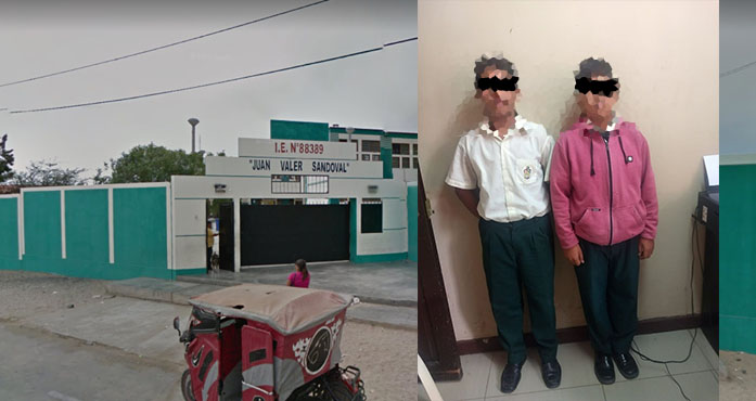 Nuevo Chimbote: dos escolares son acusados de ultrajar a su compañera de aula
