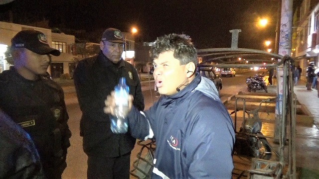 Intervienen a sujeto por presuntamente realizar actos obscenos en la vía pública en Nuevo Chimbote