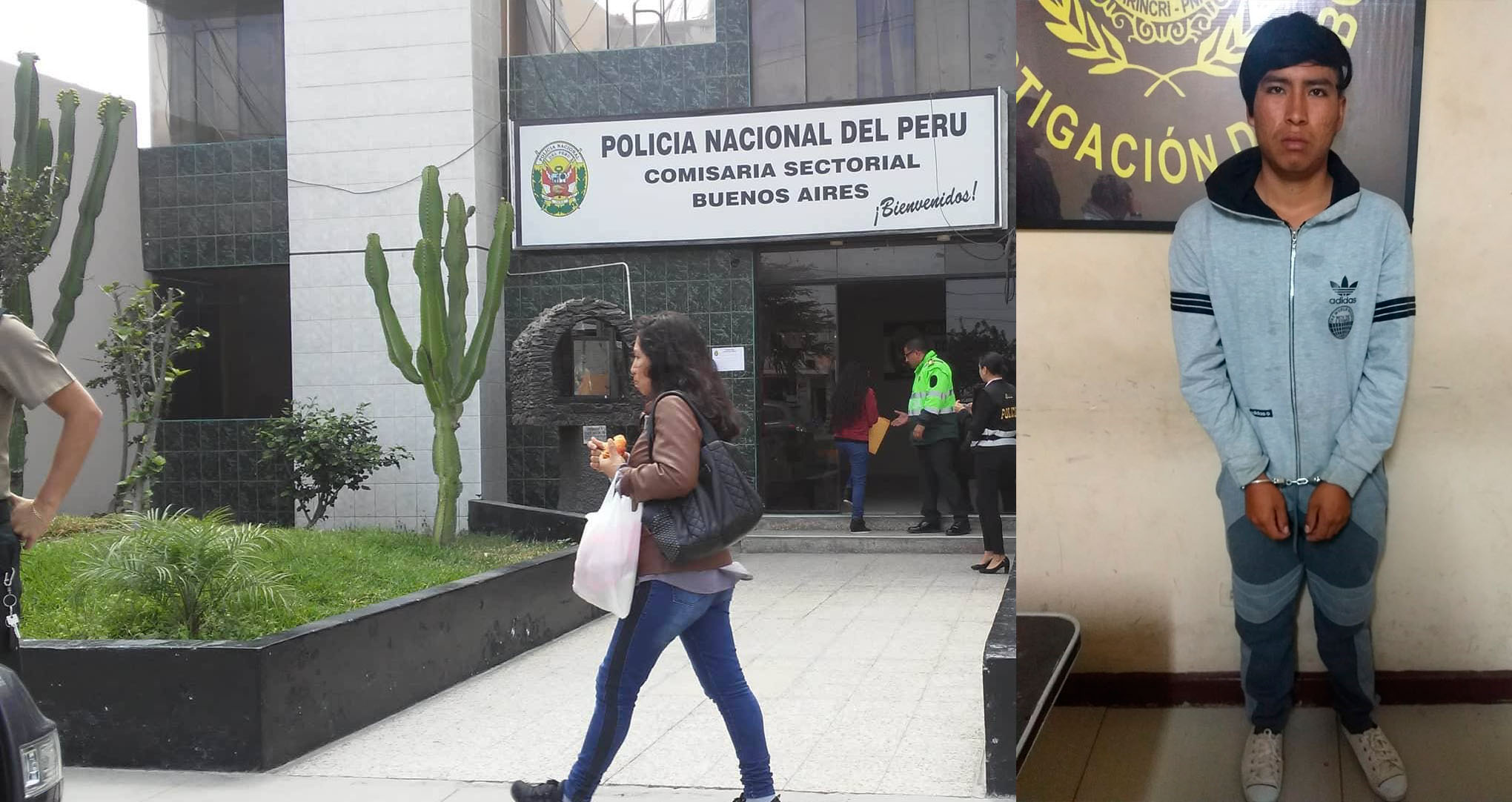 Sujeto es detenido por golpear a su conviviente con bebé en brazos en Nuevo Chimbote