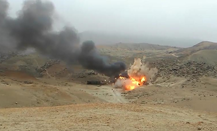 Nepeña: Fiscalía Ambiental destruyó maquinaria de minería ilegal con explosivos  