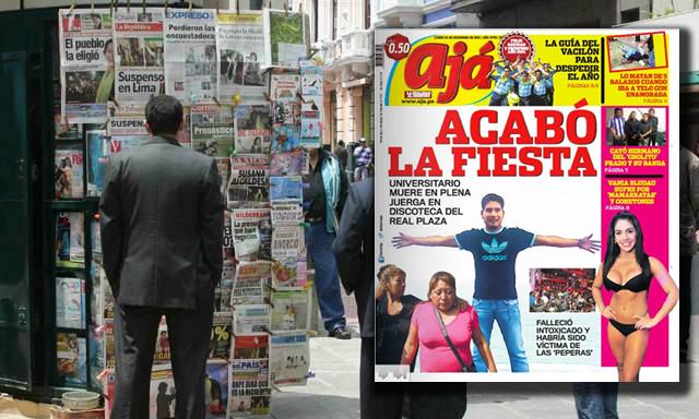Adiós Diario Ajá: un periódico impreso menos circula en el Perú