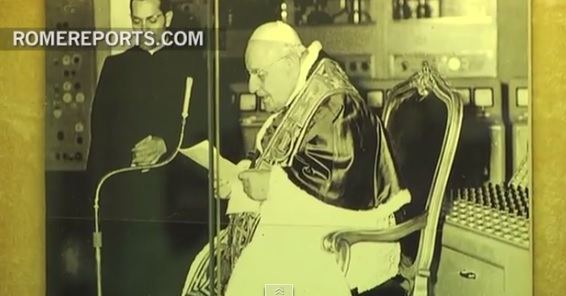Radio Vaticana digitaliza el archivo sonoro pontificio (Video)