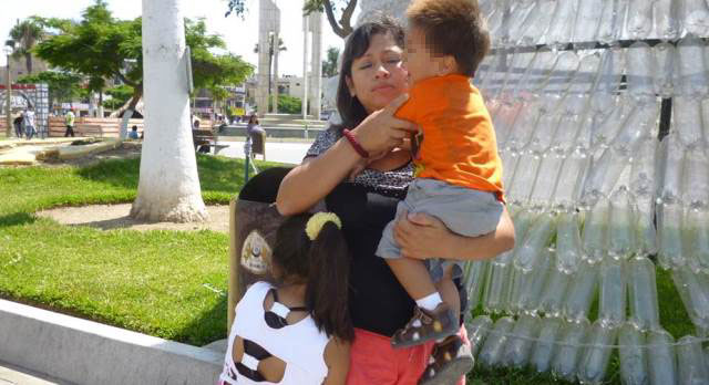 Sujeto amenaza de muerte a su ex pareja delante de sus hijos