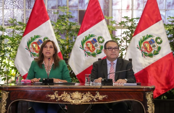 Presidenta Dina Boluarte reitera voluntad de diálogo para poner fin a las protestas