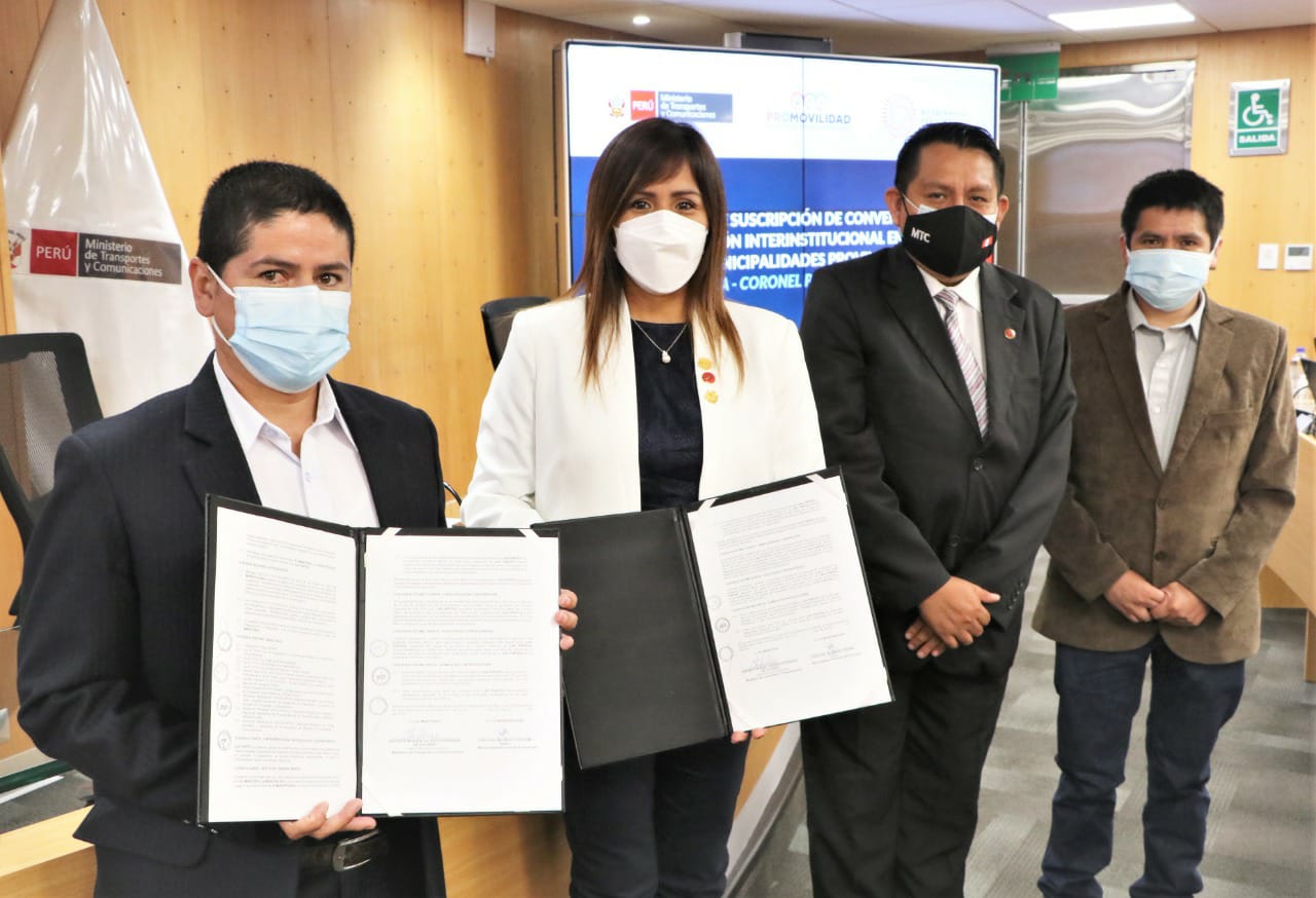 MTC y municipalidades firman convenio para mejorar los sistemas de transporte público