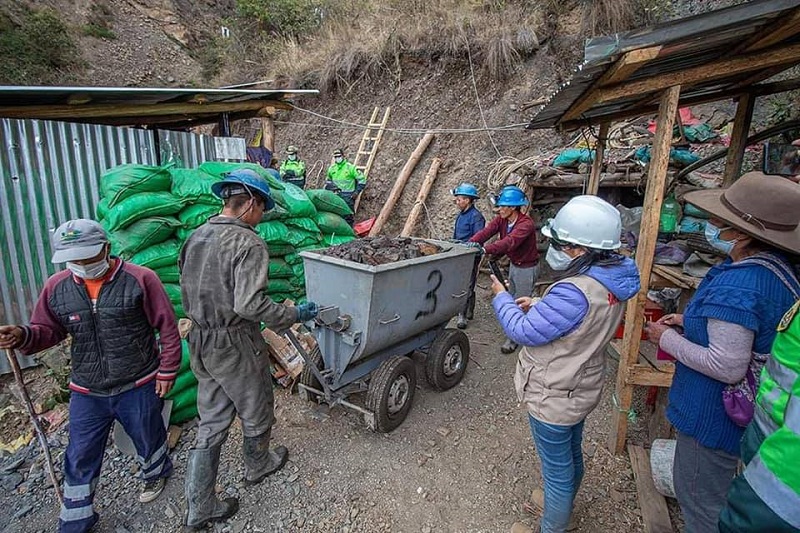 Dirección de Energía y Minas Áncash interviene operaciones mineras ilegales en Yungay