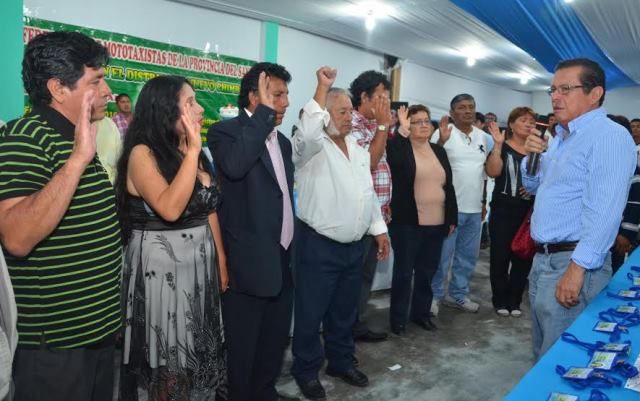 Gasco saluda a Federación de Mototaxistas del Santa por su 3° aniversario