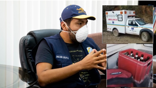Ambulancia de Pallasca era utilizada para cargar cajas de cerveza y director de Red Norte anuncia sanciones