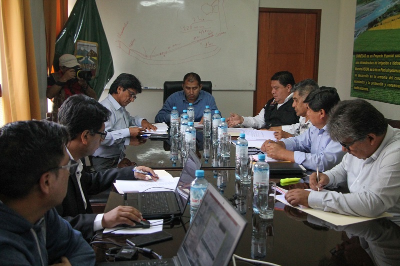 Directorio de Chinecas cede en uso terreno de acceso a Pampa la Carbonera para ejecución de carretera