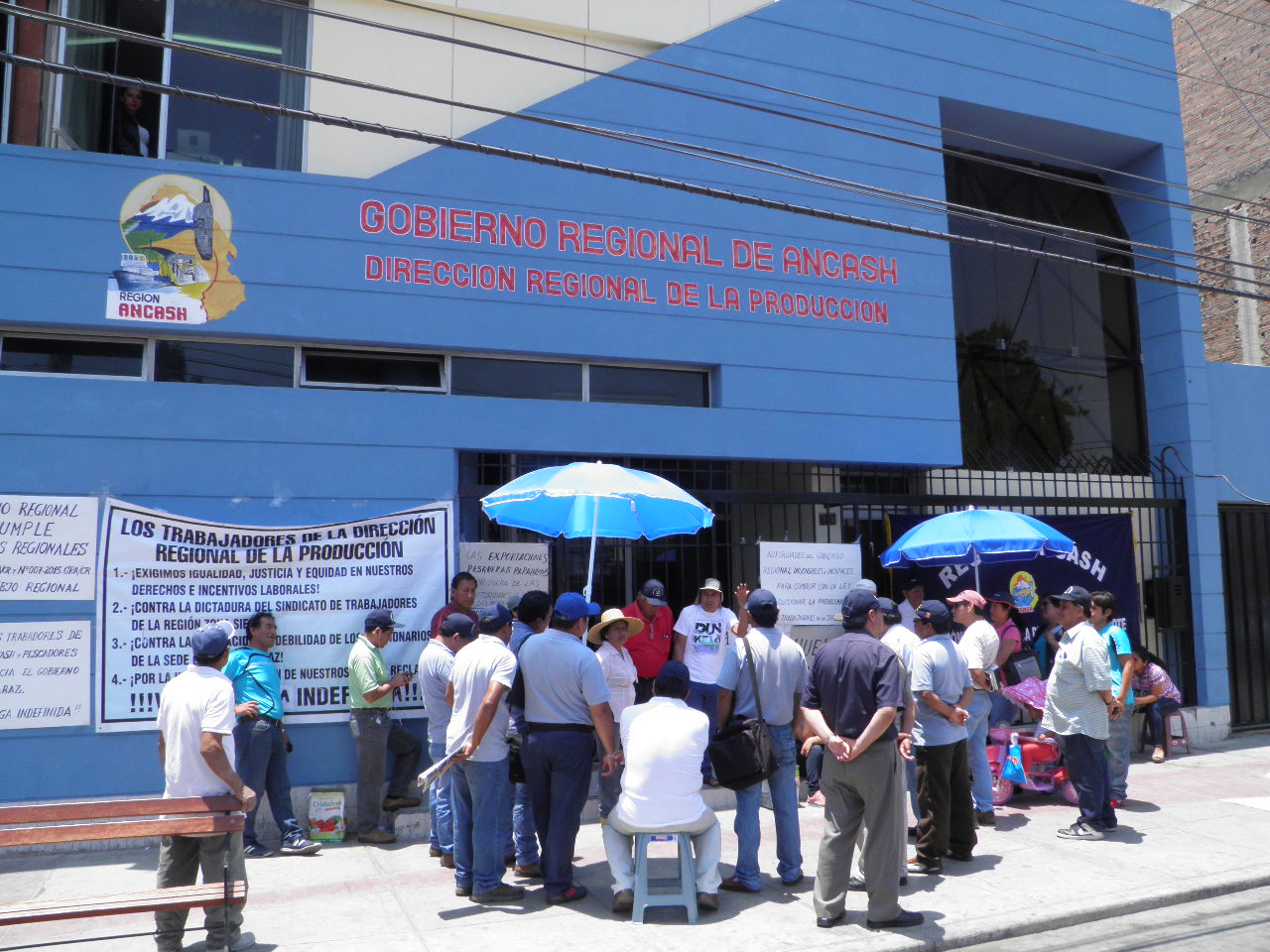 Áncash: Trabajadores de Direpro piden iniciar proceso contra gobernador regional por desacato a la autoridad 