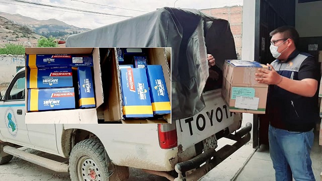 Red de Salud de Conchucos Norte recibe 5 mil dosis de ivermectina para pacientes covid-19  