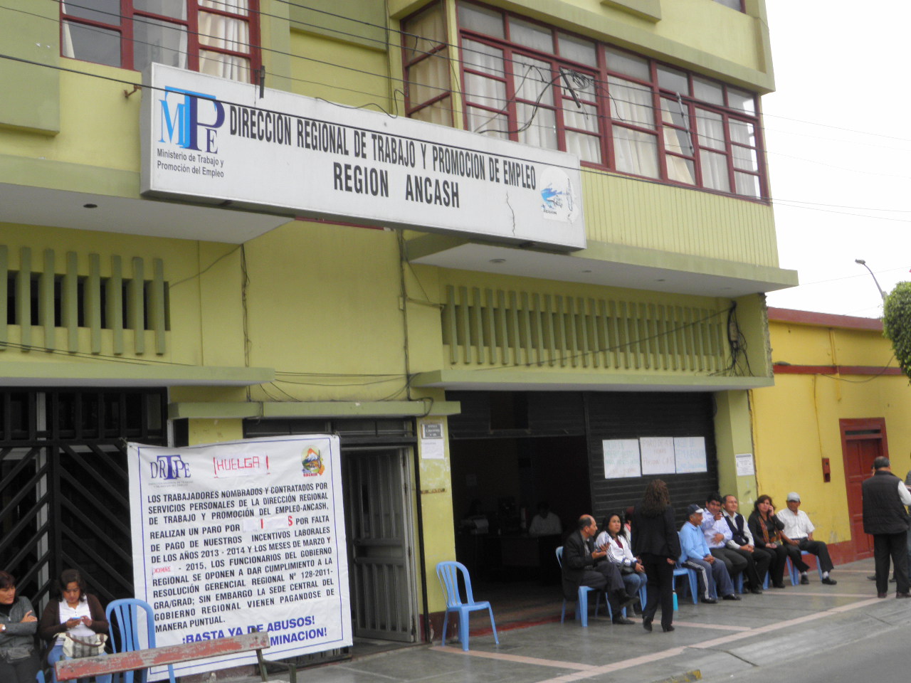 Chimbote: Dirección Regional de Trabajo cesa de sus funciones a trabajadores excedentes 