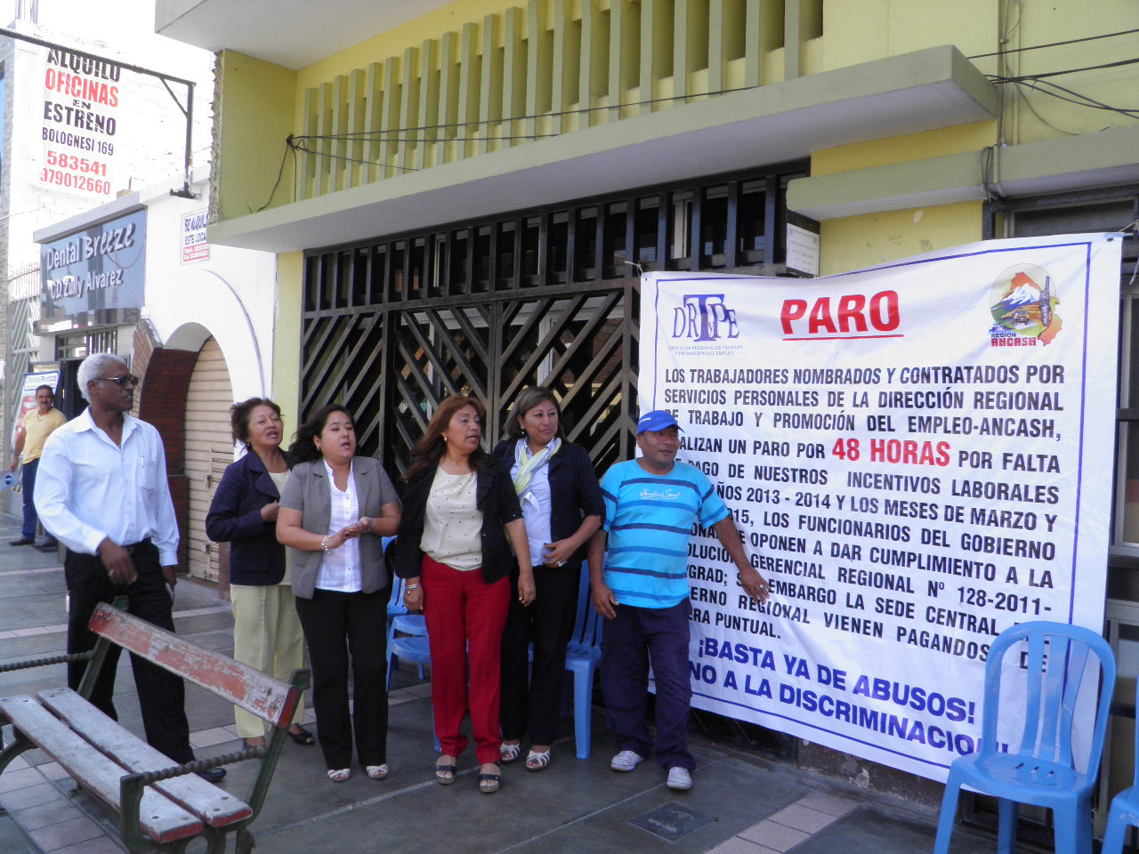 Chimbote: Trabajadores de la Diretra vuelven a exigir pago de incentivos laborales 