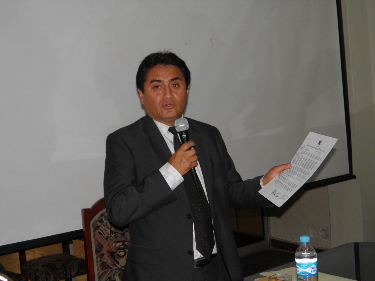 Chimbote: Titular de la Diretra reconoce tener como abogado a quien patrocina a Waldo Ríos y donantes 