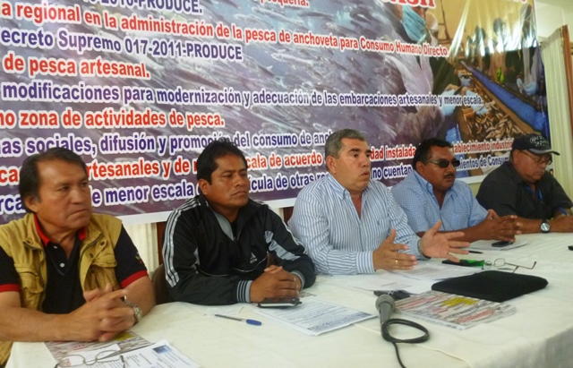  Pescadores se movilizarán exigiendo renuncia de ministra de la Producción