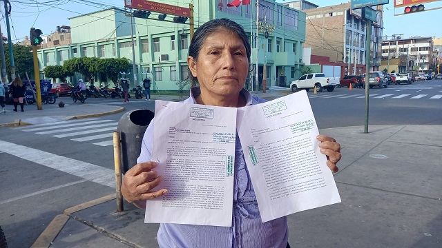 Dirigente denuncia tráfico de tierras ante el Congreso y Chinecas la empapela con cartas notariales