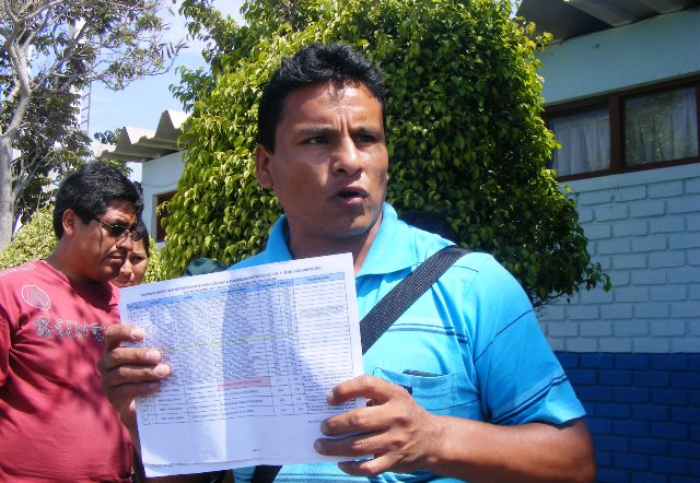 Advierten que adjudicación de plazas administrativas en UGEL Santa está en riesgo