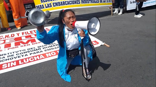 Pescadores y fileteras de Chimbote reclaman audiencia con presidente Pedro Castillo